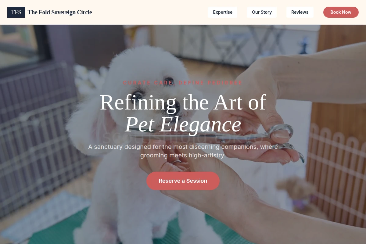 Minimalist Pet Grooming