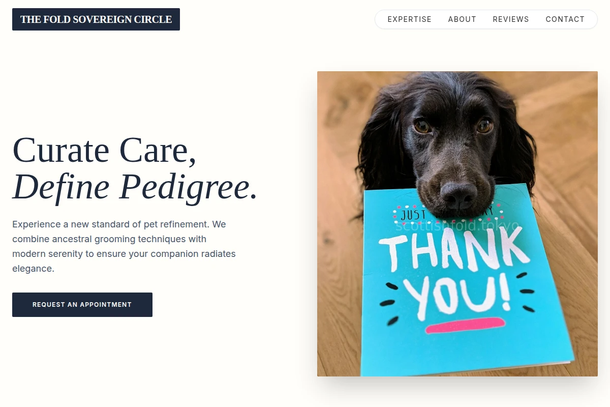 Minimalist Pet Grooming