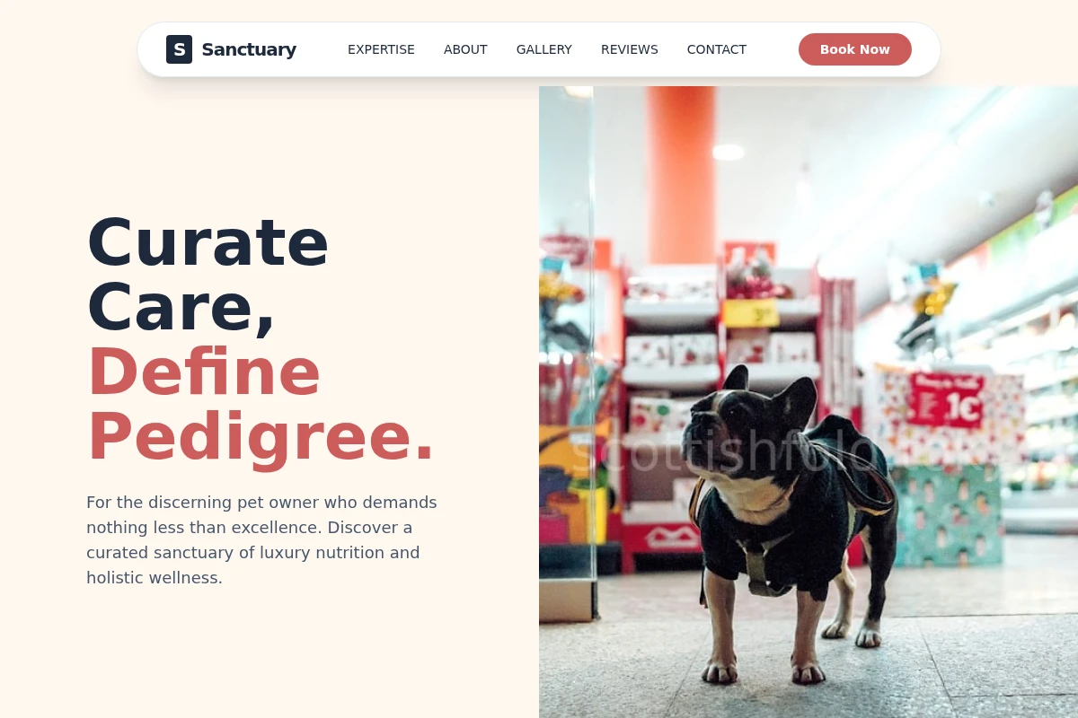 Sanctuary Pet Shop